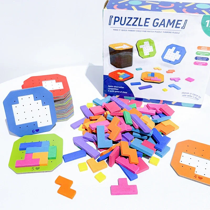 Tangram Jigsaw Puzzle Game Set