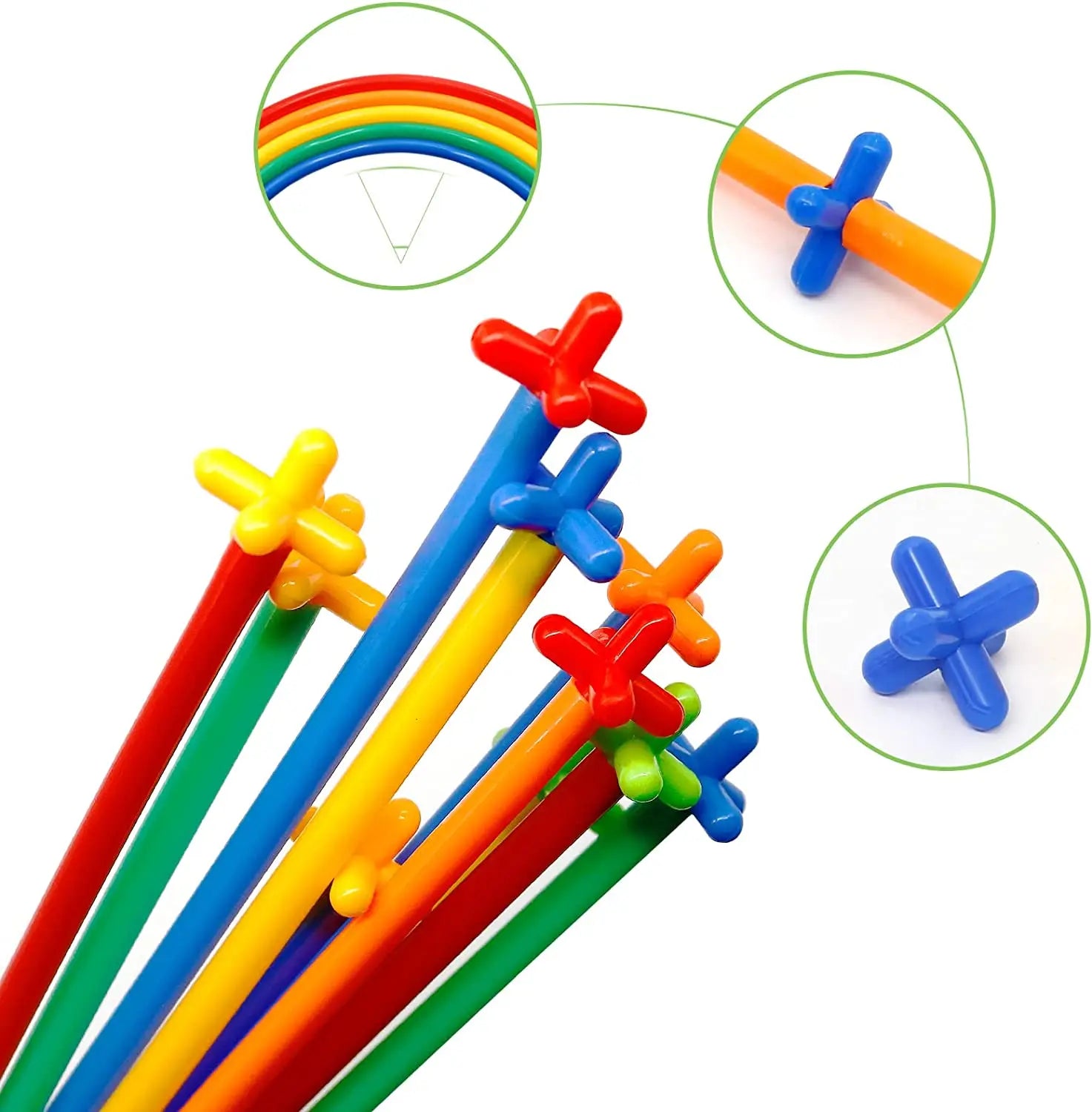 Straw STEM Construction Toy Set