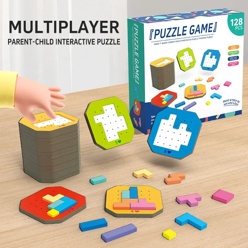 Tangram Jigsaw Puzzle Game Set