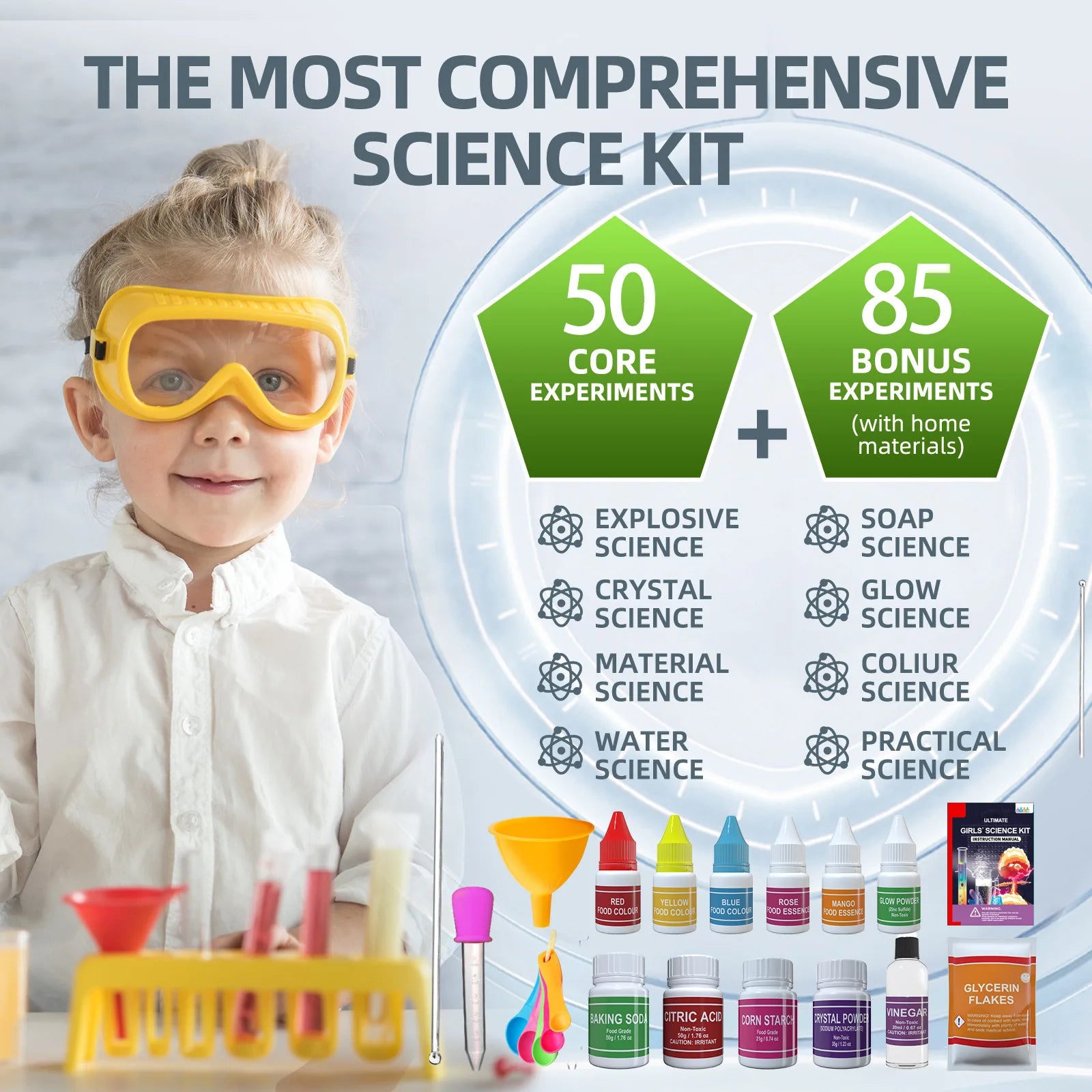 Volcanic Eruption Experiment Set