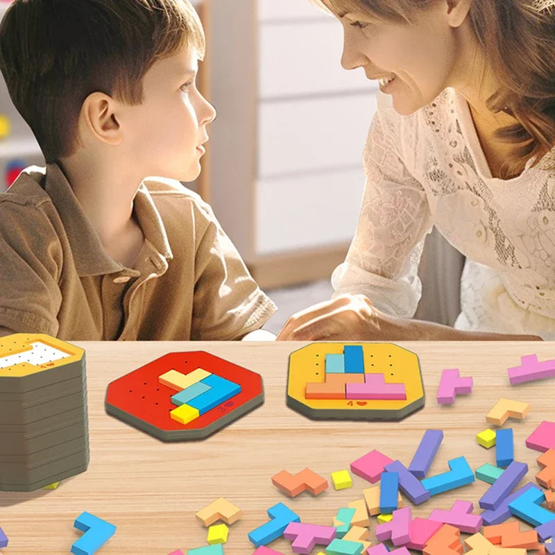 Tangram Jigsaw Puzzle Game Set