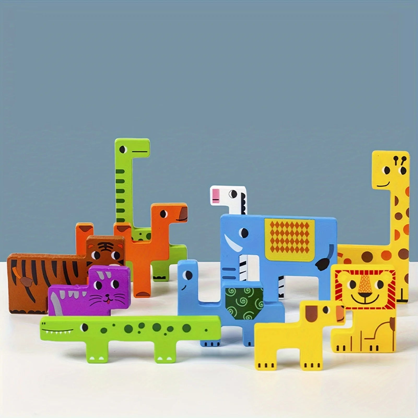 Animal Wooden Block Puzzles
