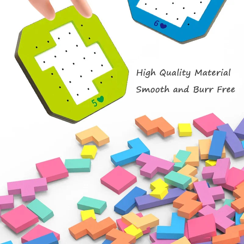 Tangram Jigsaw Puzzle Game Set