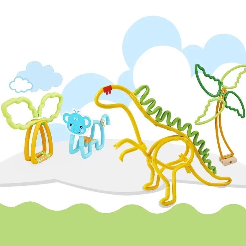 Bendable Building Sticks Set - Bright Yellow Fox