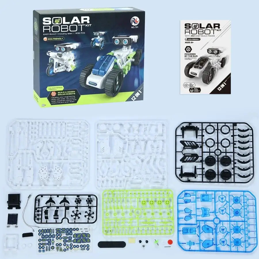 build and learn solar robot