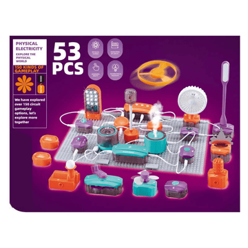 Circuit Building Blocks Set - Bright Yellow Fox