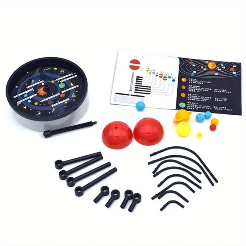 DIY Solar System Assembly Kit - Bright Yellow Fox