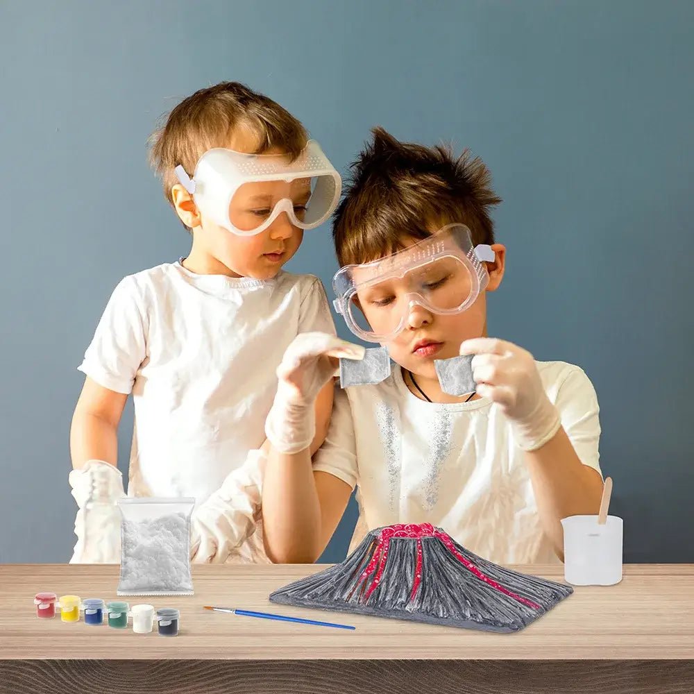 DIY Volcano Eruption Experiment Set - Bright Yellow Fox
