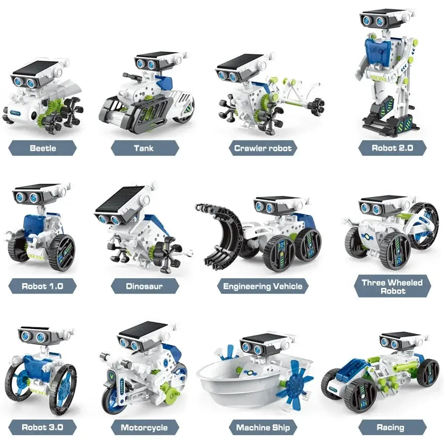 diy solar robot kit