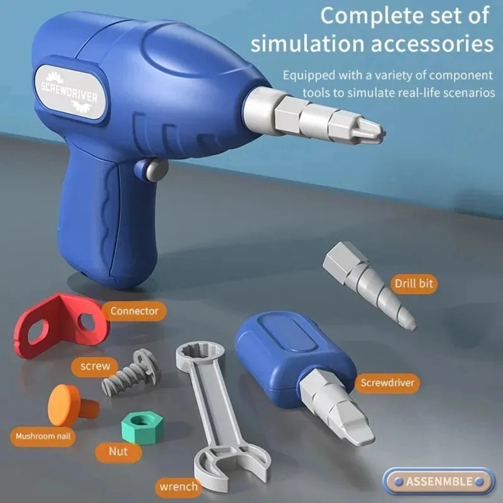 Engineering Drill Blocks Set - Bright Yellow Fox