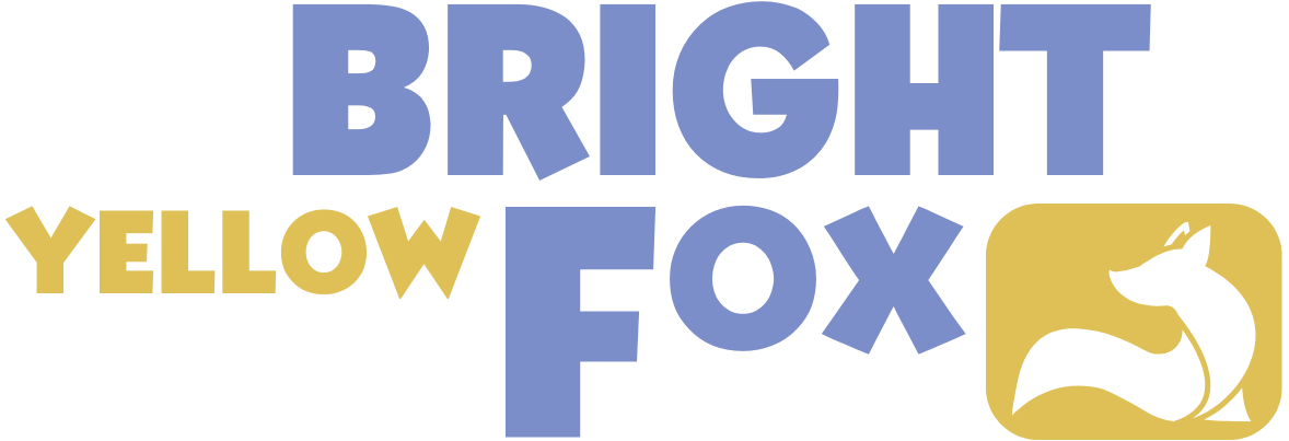 Bright Yellow Fox