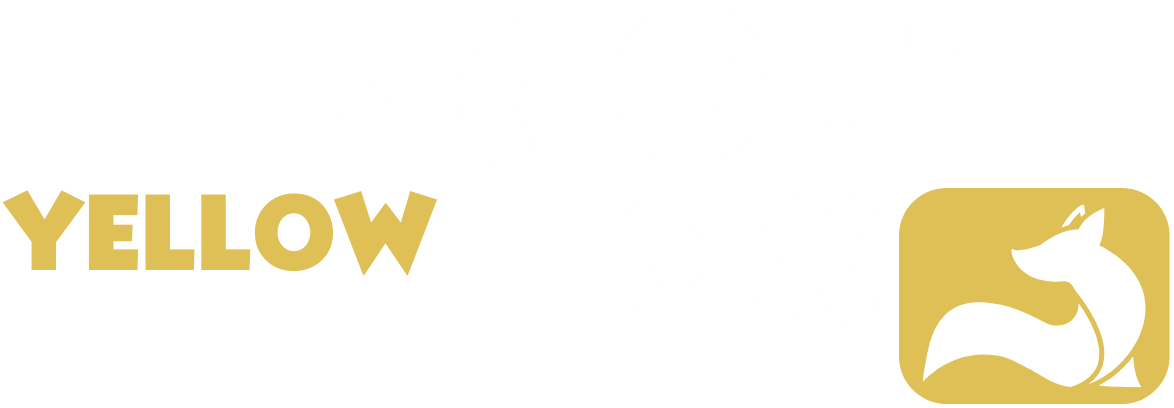 Bright Yellow Fox