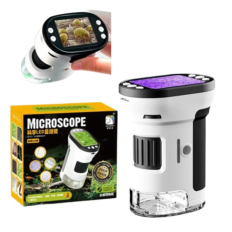 Microscope LED Photo Video Kit - Bright Yellow Fox