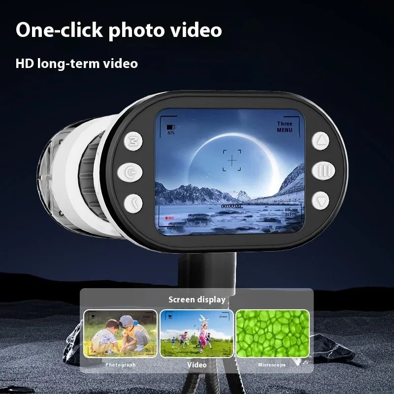 Microscope LED Photo Video Kit - Bright Yellow Fox