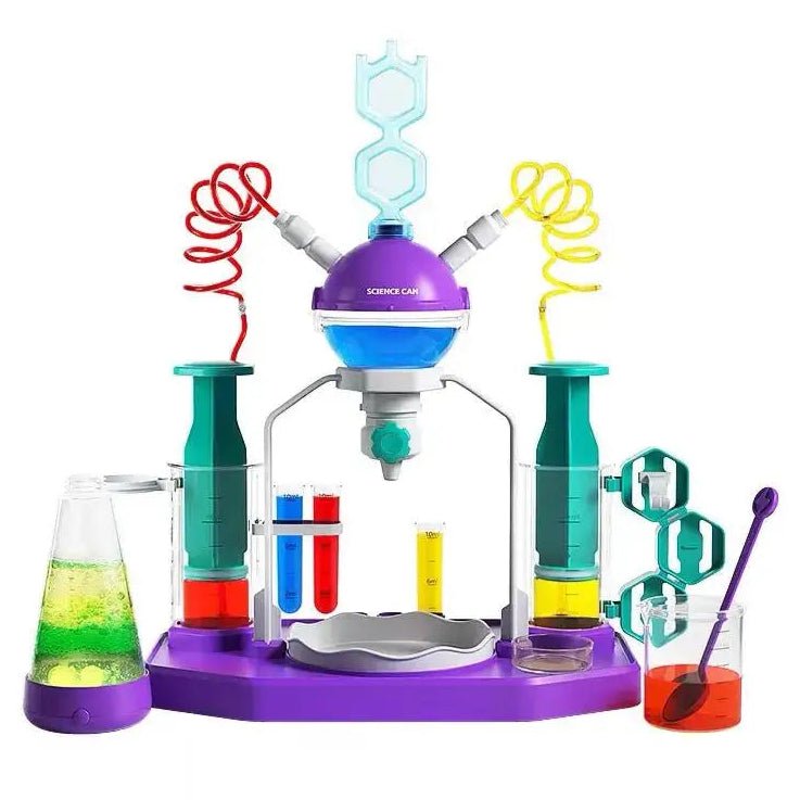 Science Laboratory Equipment Set - Bright Yellow Fox
