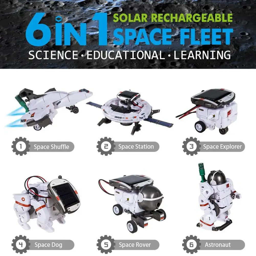 solar robot toy kit