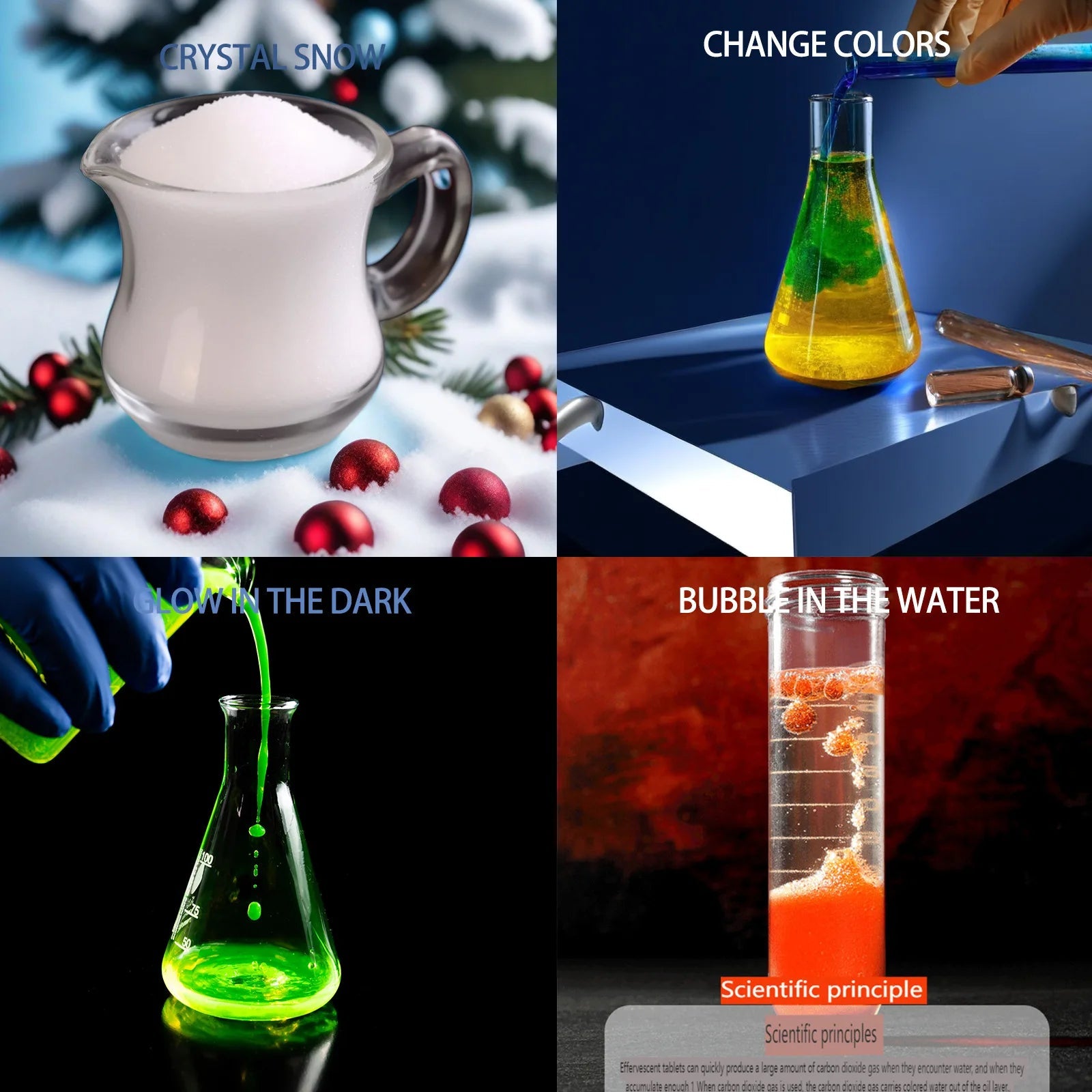 Volcanic Eruption Experiment Set - Bright Yellow Fox