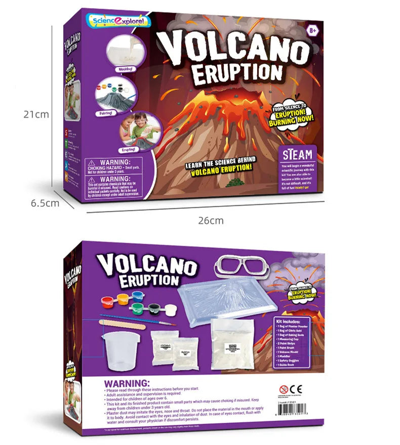 volcano making kit