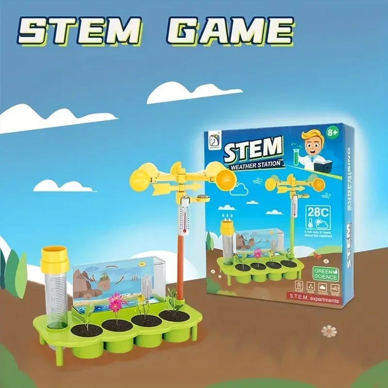 Weather Station Lab Growing Kit - Bright Yellow Fox