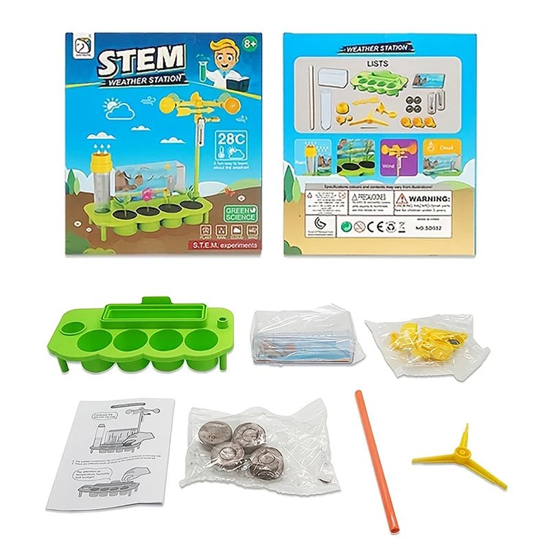 Weather Station Lab Growing Kit - Bright Yellow Fox