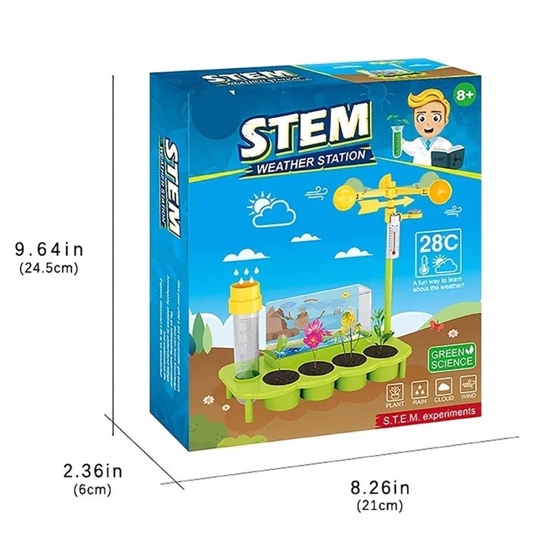 Weather Station Lab Growing Kit - Bright Yellow Fox